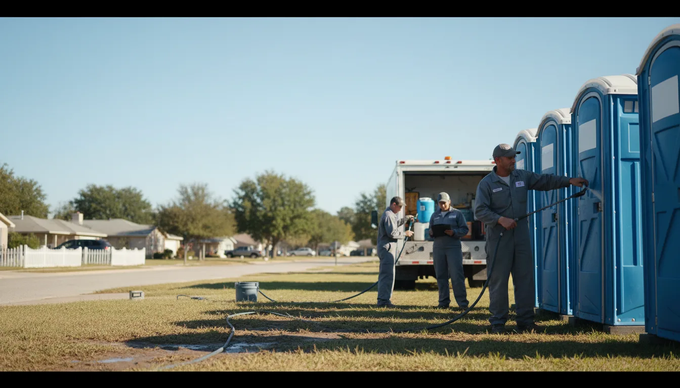 Long-Term Portable Toilet Rental in Gaston, NC near me